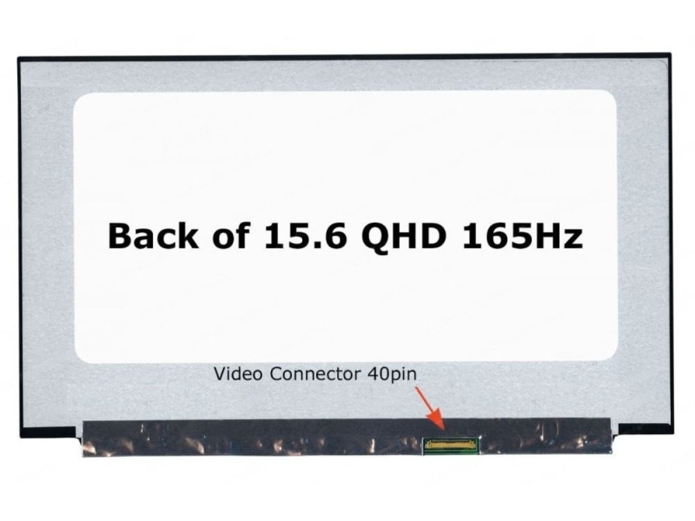 15.6 inch QHD 165Hz Laptop Screen